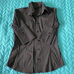 Zara 1/3 Sleeve Button Up shirt